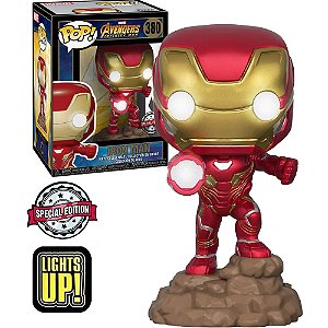 Funko Pop Marvel Iron Man Lights Up 380