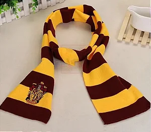 Cachecol Grifinória Harry Potter