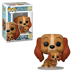 Funko Pop Disney A Dama e o Vagabundo Dama com Filhote 1553