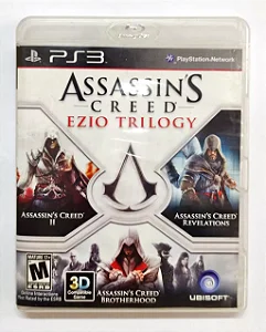 Assassins Creed Ezio Trilogy - Ps3 (semi novo)