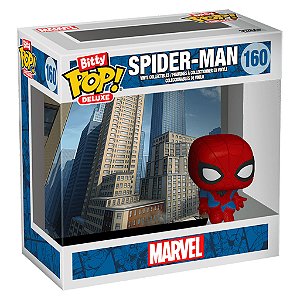 Funko Bitty Pop Deluxe Marvel Spider Man Cityscape 160