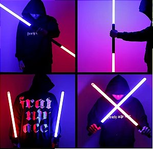 Sabre de Luz Star Wars Recarregável USB