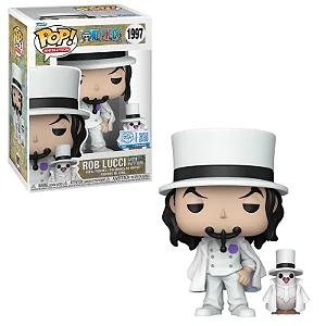 Funko Pop One Piece Rob Lucci com Hattori 1997