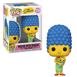 Funko Pop Os Simpsons Marge With Maggie 1738