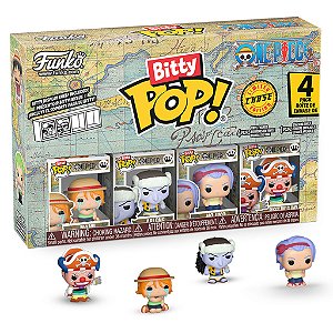 Funko Bitty Pop One Piece Nami, Arlong, Nojiko 4 Pack