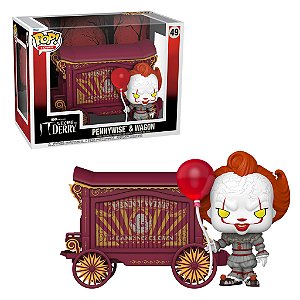 Funko Pop IT Welcome to Derry Twon Pennywise & Wagon 49