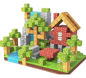 Blocos Magnéticos Minecraft 50 pçs