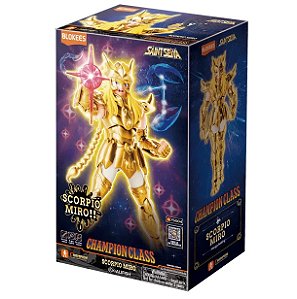 Boneco Blokees Champion Class Cavaleiros do Zodiaco Saint Seiya Scorpio Miro