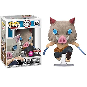 Funko Pop Demon Slayer Inosuke Hashibira  875 Flocked