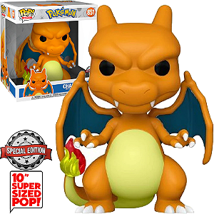 Funko Pop Pokemon SUPER SIZED 10 Charizard 851