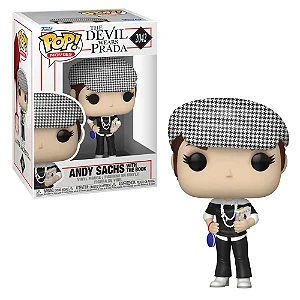 Funko Pop The Devil wears Prada Andy Sachs with the book 2042