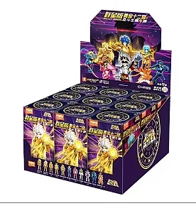 Boneco Blokees Cavaleiros do Zodiaco Galaxy 04 Version