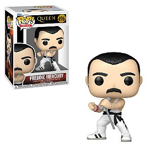 Funko Pop Rocks Queen Freddie Mercury White Singlet 496