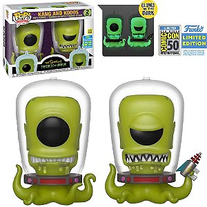 Funko Pop The Simpsons Treehouse Of Horror Kang and Kodos 2 Pack