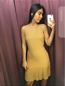 Vestido Perlla Alça Fina