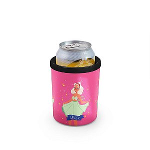 Porta Latas 350ml SIGNOS - Câncer - Rosa