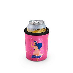 Porta Latas 350ml SIGNOS - Touro  - Rosa