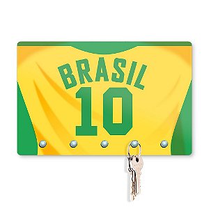 Porta Chaves 20X13 - Camisa do Brasil