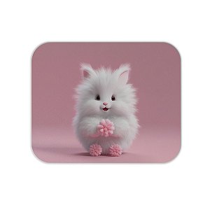 Mouse Pad em Tecido - Cute - Coelho