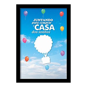 Quadro Porta Dinheiro Casa