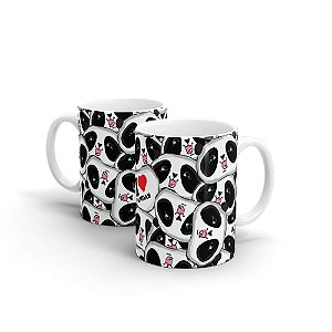 Caneca Personalizada Cerâmica I LOVE PANDA - Beek