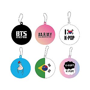 Enfeites Árvore de Natal - K-POP BTS