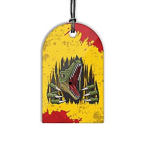 Tag para Mala, Mochila ou Lancheira - DINOSSAURO