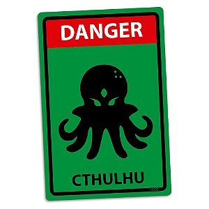 Placa Decorativa 24x16 Cthulhu - Beek