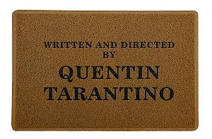 Capacho / Tapete 60x40cm - Quentin Tarantino - Marrom