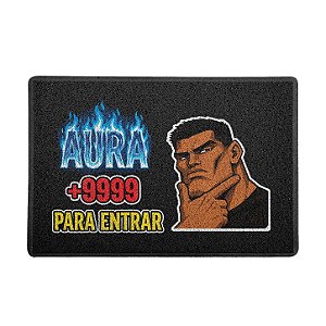 Capacho / Tapete 60x40cm 10mm - +9999 Aura Para Entrar