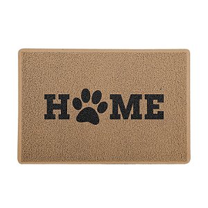 Capacho / Tapete 60x40cm 10mm - HOME PET - Bege OU Preto
