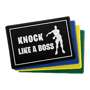 Capacho 60x40cm Knock Like a Boss - Beek