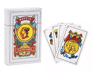 Baralho Espanhol Truco Tradicional 50 Cartas Papel Promoção