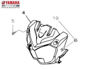 CARENAGEM DO FAROL PARA TÉNÉRÉ 250 2011 A 2015 ORIGINAL YAMAHA