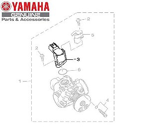 VALVULA SOLENOIDE PARA LINHA 150CC FAZER, FZ 15 2023 , FACTOR, CROSSER ORIGINAL YAMAHA