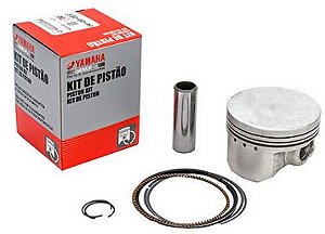 KIT PISTÃO E ANÉIS PARA YBR FACTOR 125 2017 A 2020 ORIGINAL YAMAHA