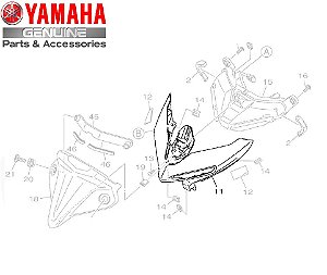 CARENAGEM DO FAROL PARA MT-03 2021 E 2022 ORIGINAL YAMAHA