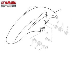 PARALAMA DIANTEIRO PARA FAZER 250 ATE 2017 ORIGINAL YAMAHA