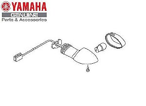 PISCA TRASEIRO ESQUERDO CONJUNTO PARA MT-07 ORIGINAL YAMAHA