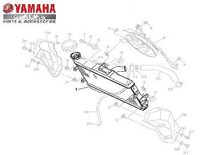 RADIADOR CONJUNTO PARA MT-07 ORIGINAL YAMAHA