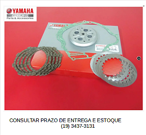 KIT EMBREAGEM PARA LANDER TÉNÉRÉ E FAZER 250 ORIGINAL YAMAHA (CONSULTAR PRAZO DE ENTREGA E ESTOQUE)