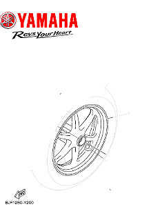 ARO DA RODA DIANTEIRA PARA FLUO 125 2023 E 2024 ORIGINAL YAMAHA