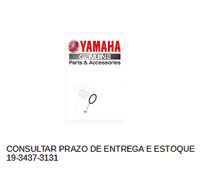 ANEL DE BORRACHA DO FILTRO DE OLEO X-MAX 2021 ATE 2023 (CONSULTAR PRAZO DE ENTREGA E ESTOQUE)