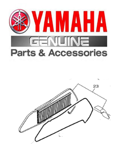 ELEMENTO DO FILTRO DE AR X-MAX 2021 ATE 2023 ORIGINAL YAMAHA (CONSULTAR PRAZO DE ENTREGA E ESTOQUE)