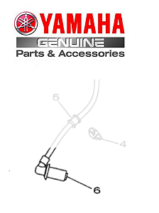 CACHIMBO DE VELA PARA FLUO 125 2023 ATE 2025 ORIGINAL YAMAHA (CONSULTAR PRAZO DE ENTREGA E ESTOQUE)