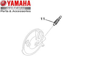 ENGRENAGEM DO VELOCIMETRO PARA YBR125 FREIO A TAMBOR ORIGINAL YAMAHA