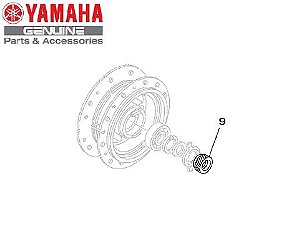 ENGRENAGEM MOTORA DO TAMBOR YBR125 FACTOR ORIGINAL YAMAHA