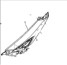 RABETA OU TAMPA LATERAL ESQUERDA PARA NMAX 160 2017 A 2023 ORIGINAL YAMAHA