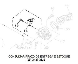 SENSOR DE ACELERAÇÃO PARA NEO 125 2018 ATÉ 2025 ORIGINAL YAMAHA (CONSULTAR PRAZO DE ENTREGA E ESTOQUE)