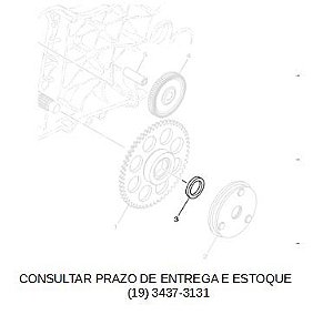 ESPACADOR DA ENGRENAGEM DA PARTIDA NEO 125 2017 E 2018 ORIGINAL YAMAHA (CONSULTAR PRAZO DE ENTREGA E ESTOQUE)